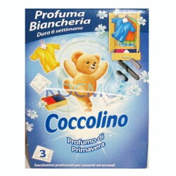 COCCOLINO PROFUMO DI PRIMAVERA АРОМАТИЗИРАНИ САШЕТА 3БР.