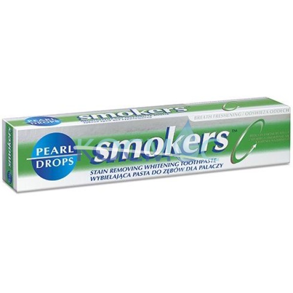ПАСТА ЗА ЗЪБИ PEARL DROPS SMOKERS ЗА ПУШАЧИ