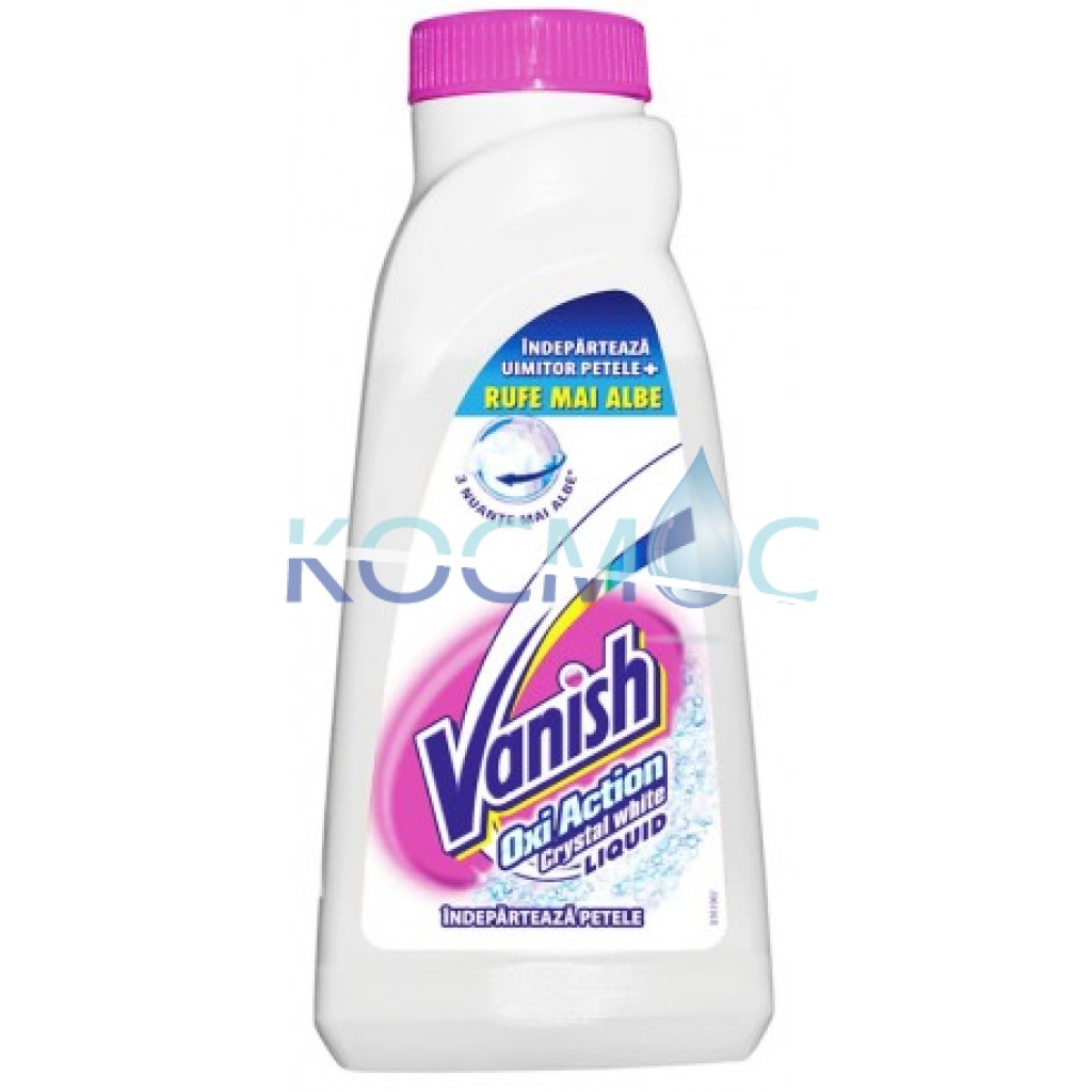 VANISH ПРЕПАРАТ ЗА ПЕТНА-БЕЛИ ДРЕХИ 450МЛ.