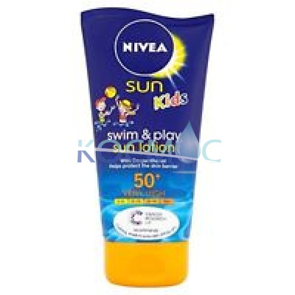 NIVEA SUN KIDS SWIM &PLAY ДЕТСКИ СЛЪНЦЕЗАЩИТЕН ЛОСИОН SPF50+