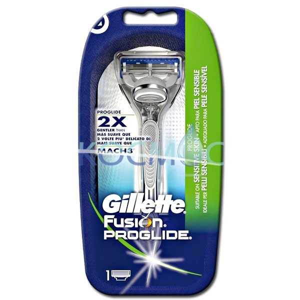 GILLETTE FUSION PROGLIDE САМОБРЪСНАЮКА ПОДХОДЯЩА ЗА ЧУВСТВИТЕЛНА КОЖА