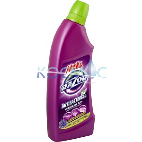 Почистващ препарат за баня Medix Razor Antibacterial gel- Lavender