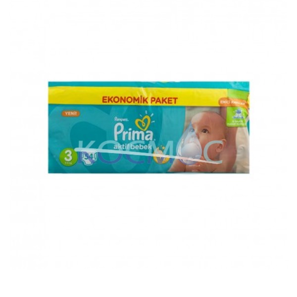 PAMPERS ПРИМА 3 4-9КГ. 54БР.